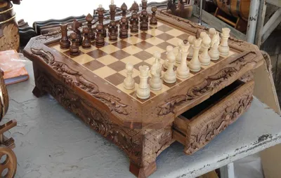 Купить керамические шахматы ручной работы \"Triumph\" в Украине