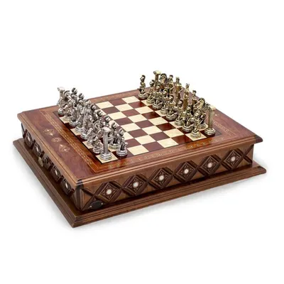 Шахматы ручной работы - купить в Москве, продажа коллекционных подарочных  шахмат ручной работы по цене 235 000 руб