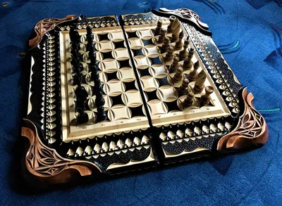 Шахматы ручной работы арт.141 купить в Минске
