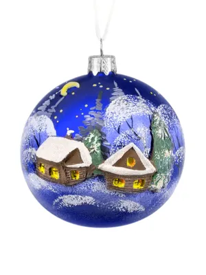 Новогодний снежный шар - купить в Магазине Подарок по телефону Москва
