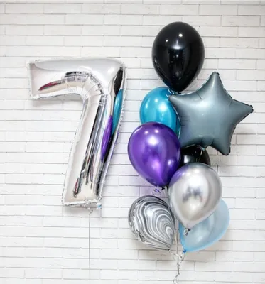 Оформление шариками комнаты на день рождения - купить с доставкой в Москве  от \"МосШарик\"
