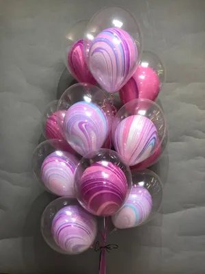🎈 Воздушные шары агат черный 🎈: заказать в Москве с доставкой по цене 235  рублей