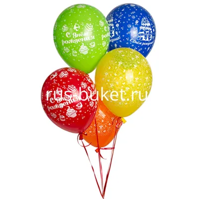 Купить гелиевые воздушные шары на День рождения в Минске | koshikshop.by