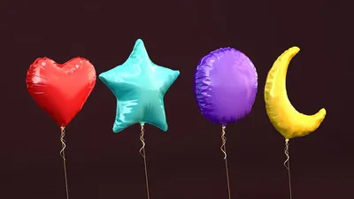 Купить воздушные шары из фольги без рисунка «Сердце мятное» с доставкой по  Екатеринбургу - интернет-магазин «Funburg.ru»