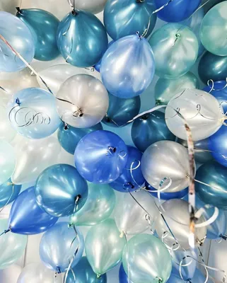 Воздушные шары хром \"С днем рождения\" купить недорого с доставкой в Москве