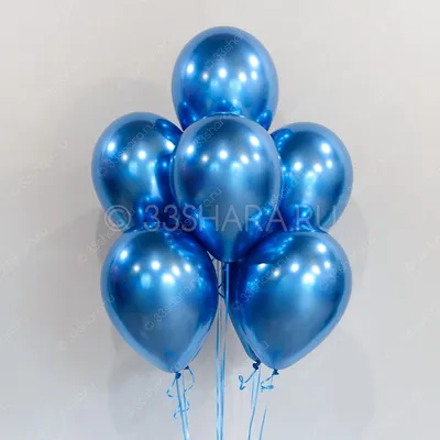 Воздушные шары хром С Днём рождения, артикул: 333050288, с доставкой в  город Москва (внутри МКАД)