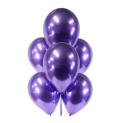 Воздушные шары Хром фиолетовый с доставкой по СПб - низкие цены!