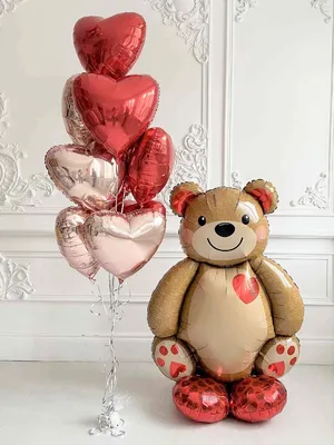 Воздушные шары на 14 февраля - День Святого Валентина купить в Нижнем  Новгороде по выгодным ценам
