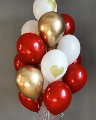 Воздушные шары для любимых на 14 февраля набор 23 в Барнауле