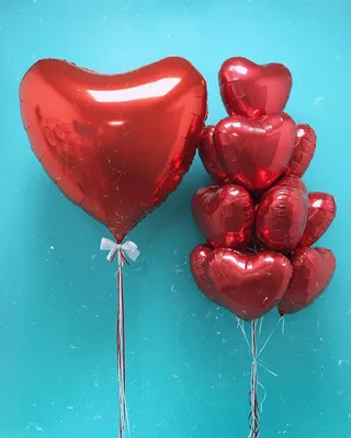 Воздушные шары сердечки на 14 февраля, 50шт, 30 см, подарок на день всех  влюбленных, шарики для украшения День Святого Валентина - купить в  интернет-магазине OZON с доставкой по России (222905846)