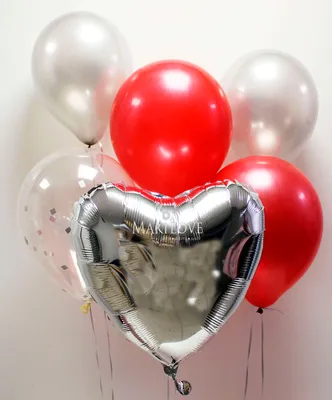 Воздушные шары на День Святого Валентина - шарики на 14 февраля с доставкой  по Краснодару | Лаборатория Праздника \"Holiday\"