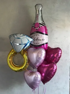 Набор воздушный шаров на девичник “Bye Bye”– купить в Москве по цене 3  390Руб. в интернет-магазине Shariki-tyt