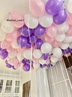 Как украсить потолок шарами на День Рождения? | Шарикофф | Дзен