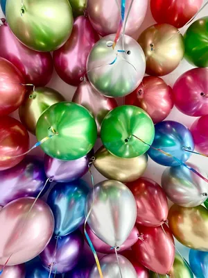 Латексные шарики под потолок - Купить воздушные шары украсить праздник