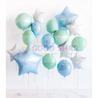 Фонтаны из шаров — оригинальное украшение любого праздника