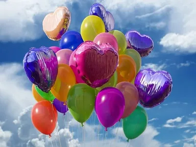 Шары с пожеланиями \"Для тебя\" - Воздушные шары с гелием | ШарВау - Доставка  и оформление воздушными шарами в Москве и МО