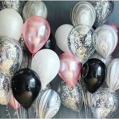 Воздушные шары мужу на день рождения Идеальный вечер купить в Москве за 7  370 руб.