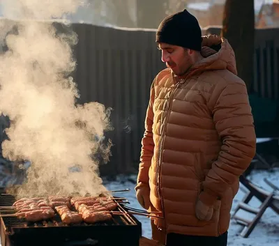 Особенности зимнего шашлыка: как развести мангал и прожарить мясо -  Полезные советы – KOLUNDROV