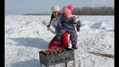 Зимой тоже отдых на природе хорош!) | Пикабу