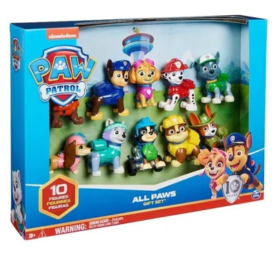 Подарочный набор Щенячий патруль Все Щенки All Pups On Deck Paw Patrol |  Играландия - интернет магазин игрушек