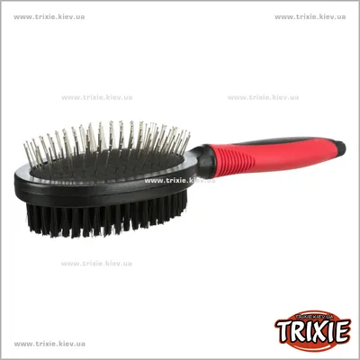 Щетка двухсторонняя Trixie для собак 21 х 6 см - доставка по Украине |  ZooCool.com.ua