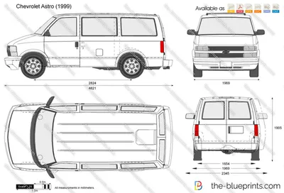 1986 Chevrolet Astro Cargo Van | coconv | Flickr