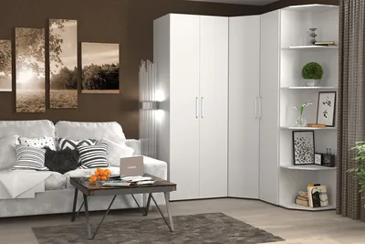 Угловой шкаф для спальни — стильное использование пространства [82 фото]