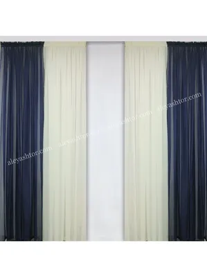 Тюль шифон в спальню 400х250 см Торговый дом LUCY 142752070 купить за 1 254  ₽ в интернет-магазине Wildberries