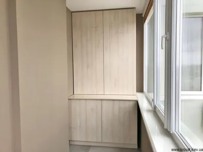 Шкафы и ящики с сидениями белого цвета из ЛДСП для лоджии - на заказ в  Москве