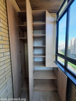 Выбираем встроенный шкаф для балкона правильно! | Народные Балконы