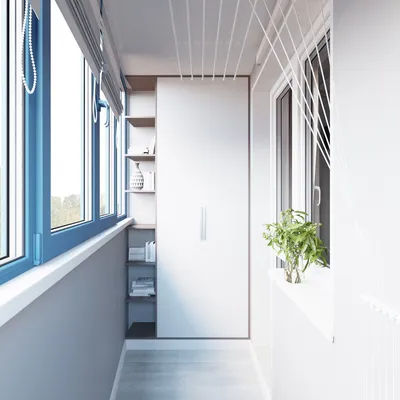 Правильный шкаф для балкона: варианты