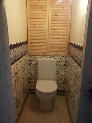 Шкаф в туалете за унитазом: варианты с фото