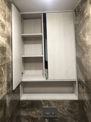 Встроенный шкаф невидимка в туалет купить в Минске — Olvita