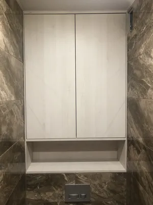 Встроенный шкаф невидимка в туалет купить в Минске — Olvita