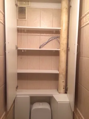Шкаф в туалете за унитазом в леруа мерлен — купить по низкой цене на Яндекс  Маркете