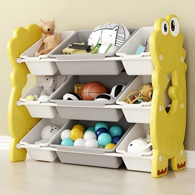Стеллаж и тумба для игрушек - Мебель на заказ от ПЛИТ-МАР