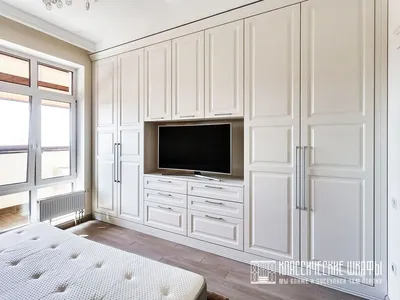 Двухдверный белый шкаф-купе МДФ в спальню \"Модель 466\" от GILD Мебель в  Чите - размеры, цены, фото и описание.