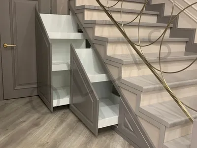 Шкафы под лестницей ⋆ Мебельная компания Ollis
