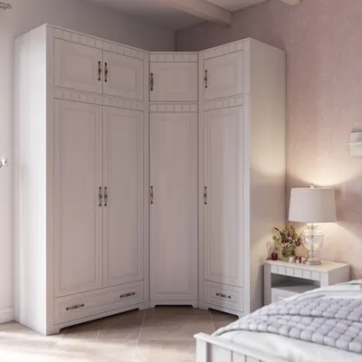 Шкаф для спальни в стиле Прованс