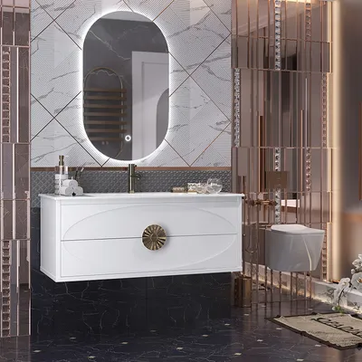 Мебель премиум-класса для ванной: виды, материалы, стили, варианты  расстановки, фото