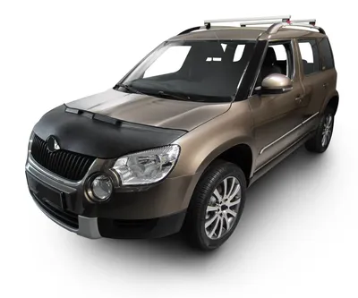 Door sills Aluminum Look (Skirts) for Skoda Yeti (2009 - .) unpainted kit