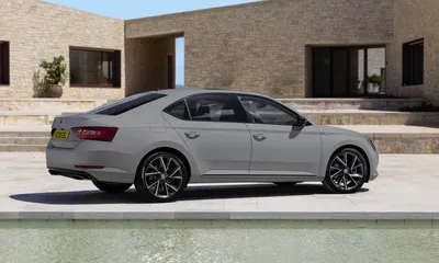 D50 postproduction - Škoda Superb SportLine IAA press images