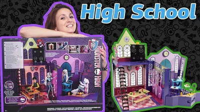 Игровой набор Welcome to Monster High. Школа Монстров - Замок Делюкс  Monster High (Mattel) купить в интернет-магазине Ласточка