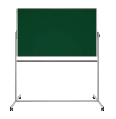 Доска школьная 100x300 см, 3-элементная, магнитно-меловая антибликовая,  алюминиевая рамка, полочка, зеленая (BoardSYS EcoBoard 20ТЭ-300М)