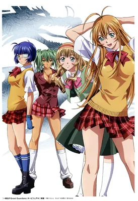 Аниме «Школьные войны — 3» / Ikkitousen: Great Guardians — трейлеры, дата  выхода | КГ-Портал