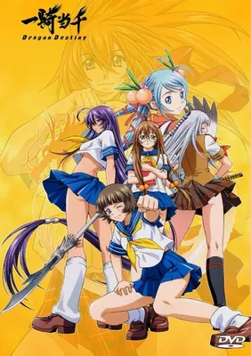 Обои на рабочий стол Shimei Ryomou из аниме Ikkitousen / Школьные войны,  обои для рабочего стола, скачать обои, обои бесплатно