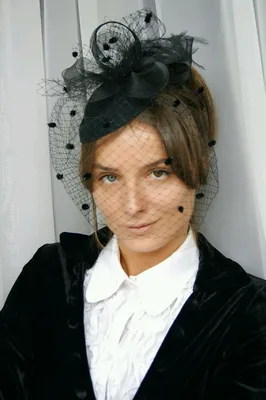 Купить Женская шляпа Fascinator с вуалью, новая шляпа с цветочным принтом и  перьями, заколки для волос, шляпы с вуалью, аксессуары для волос | Joom