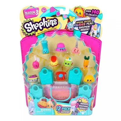 Набор фигурок 12 друзей шопкинс, 3 см, Shopkins (56031) купить в Киеве,  Игровые фигурки и наборы в каталоге интернет магазина Платошка