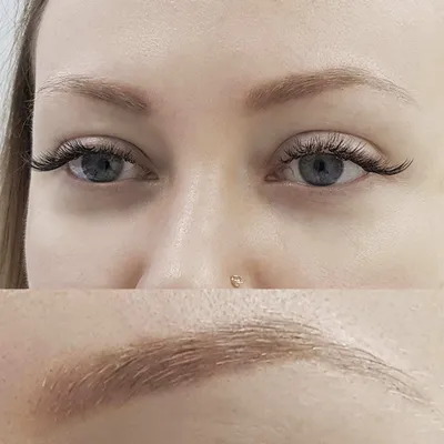 Пиксельное напыление бровей😍 Это ли не высший пилотаж?😏 Процедура  абсолютно безболезненная! (Используется крем анестетик) ⏱Длительность: 2… |  Instagram