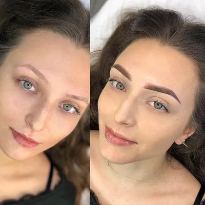 Теневое напыление бровей: модный тренд 2020-2021 или безвкусица? | lady  style | Дзен
